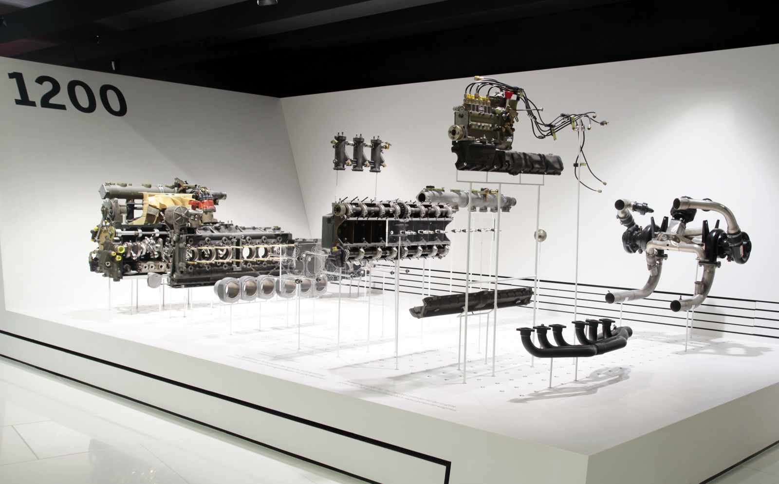 Moteur éclaté Porsche 917